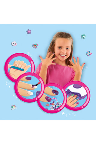 Kit Nail Art Salon - 13 pezzi - Da 6 anni