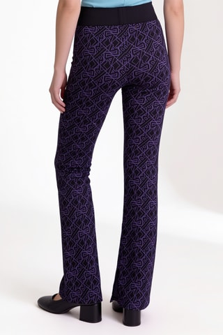 Pantalon flare - Noir