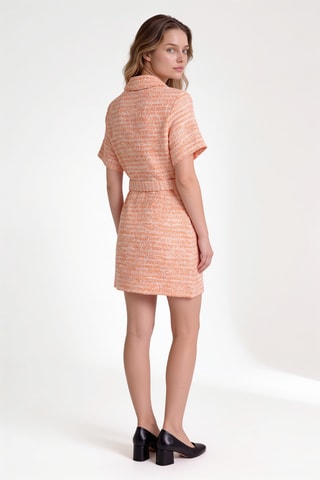 Robe droite - Orange