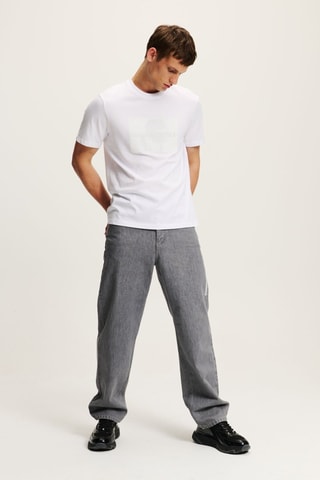 T-shirt en coton biologique - Blanc