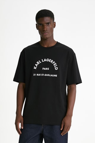 T-shirt en coton biologique - Noir