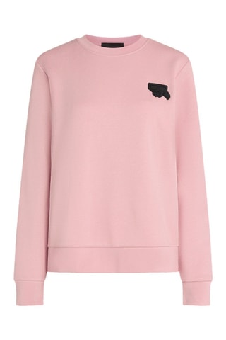 Sweat en coton biologique - Rose