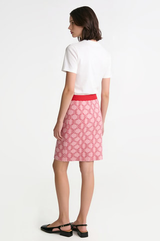 Jupe droite - Rose