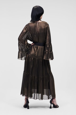 Robe longue - Doré