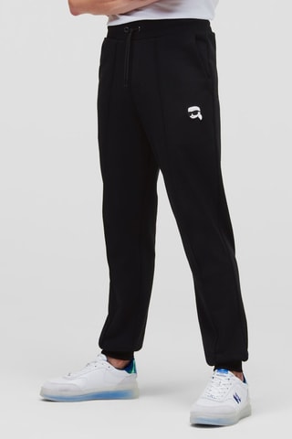 Jogging en coton biologique - Noir