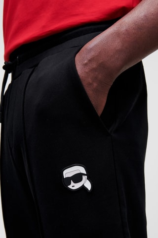 Jogging en coton biologique - Noir