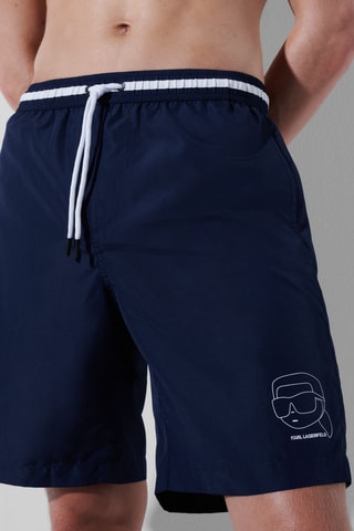 Short de bain - Bleu marine