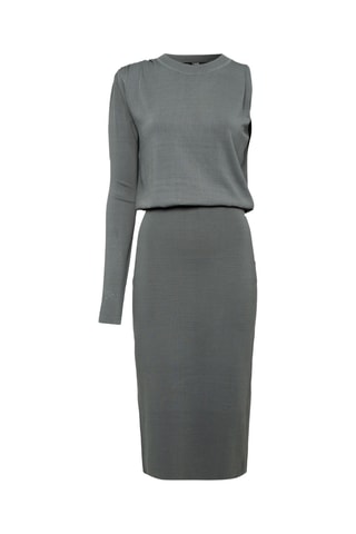 Robe fourreau - Gris