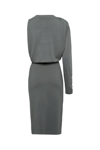 Robe fourreau - Gris