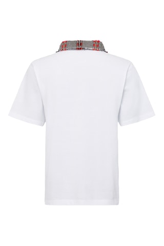 Polo en coton biologique - Blanc