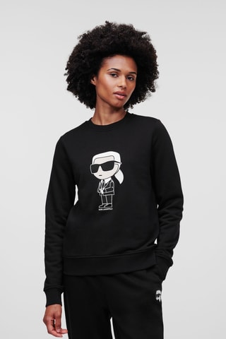 Sweat en coton biologique - Noir