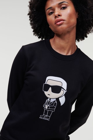 Sweat en coton biologique - Noir