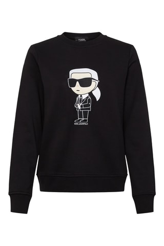 Sweat en coton biologique - Noir