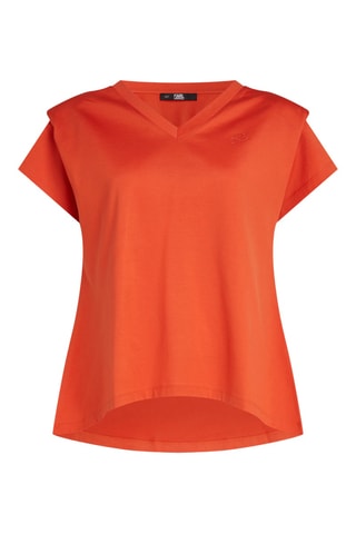 T-shirt en coton biologique - Rouge brique