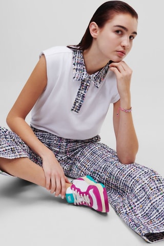 Polo en coton biologique - Blanc