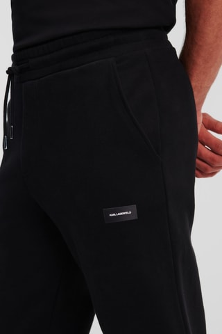 Pantalon de pyjama en coton biologique - Noir