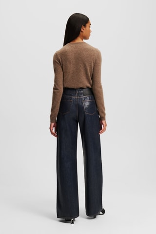 Jean wide legs - Bleu marine