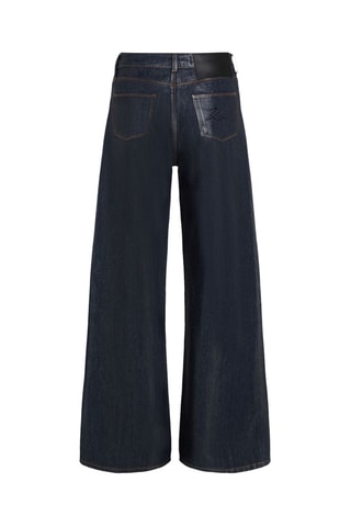 Jean wide legs - Bleu marine
