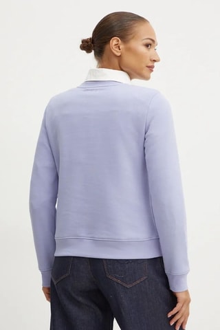 Sweat en coton biologique - Violet clair