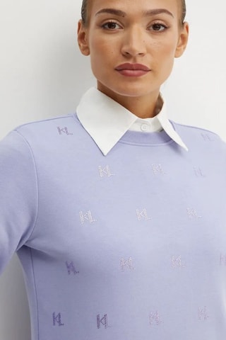 Sweat en coton biologique - Violet clair