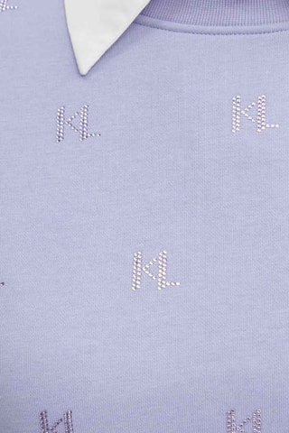 Sweat en coton biologique - Violet clair