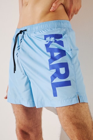 Short de bain - Ciel