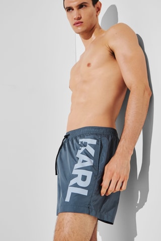 Short de bain - Gris