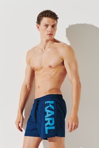 Short de bain - Bleu marine