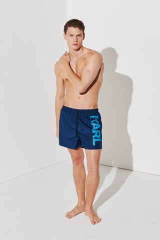 Short de bain - Bleu marine