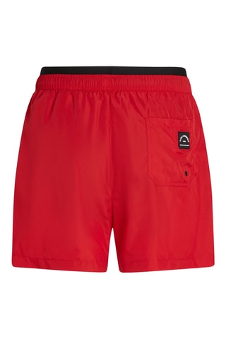 Short de bain - Rouge