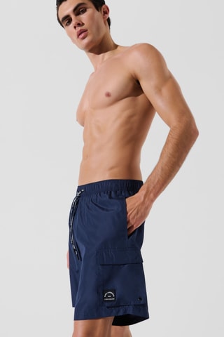 Short de bain - Bleu marine