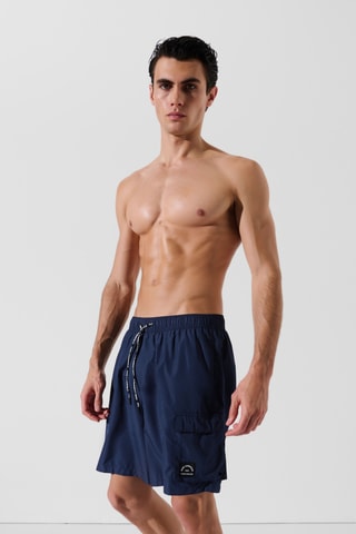 Short de bain - Bleu marine