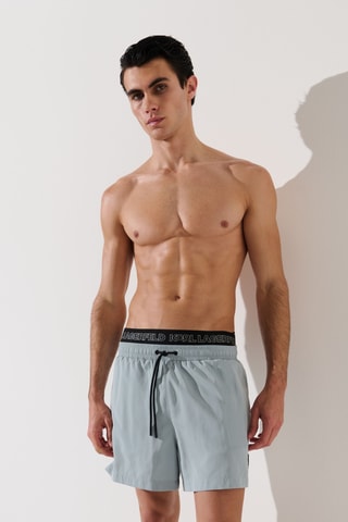 Short de bain - Ciel