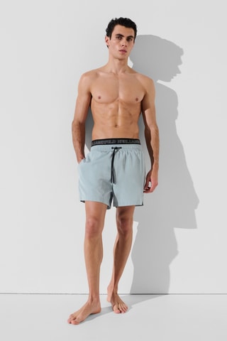 Short de bain - Ciel