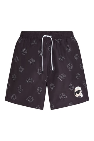 Short de bain - Noir