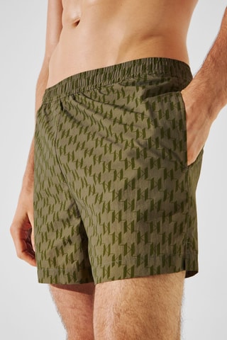 Short de bain - Vert foncé