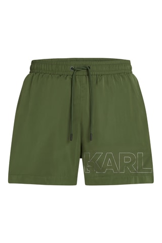 Short de bain - Vert foncé