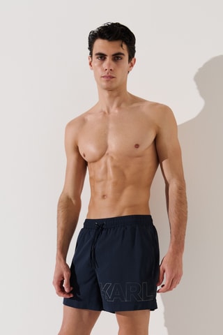 Short de bain - Bleu marine
