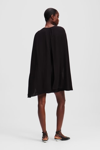 Robe cape - Noir