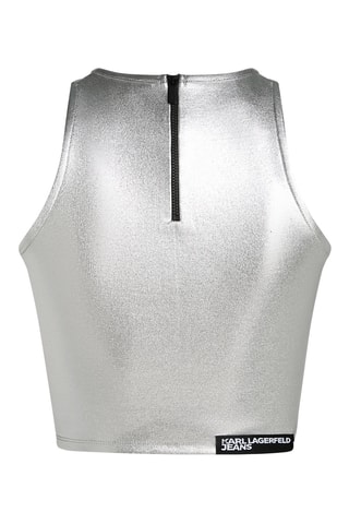 Crop Top - Zilverkleurig