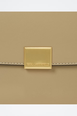Sac bandoulière en cuir - Beige