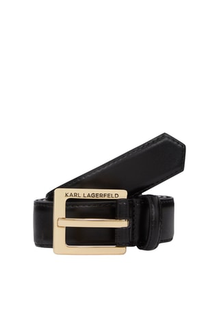 Ceinture en cuir - Noir