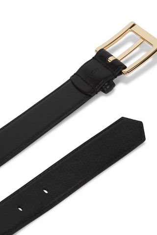 Ceinture en cuir - Noir