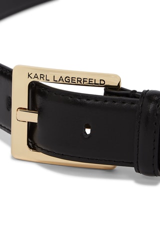 Ceinture en cuir - Noir