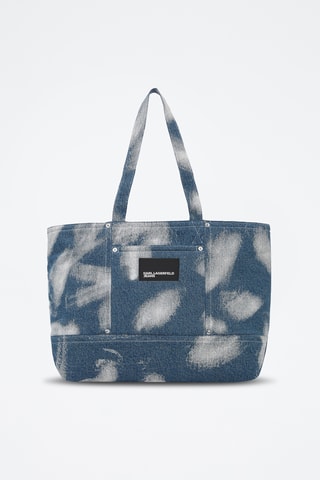 Cabas en jean - Bleu cobalt