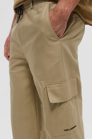 Pantalon cargo - Beige