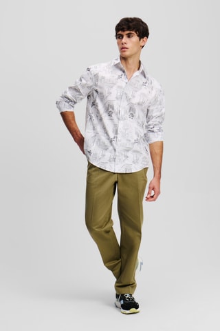 Chemise en coton biologique - Blanc