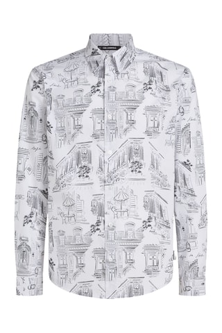 Chemise en coton biologique - Blanc