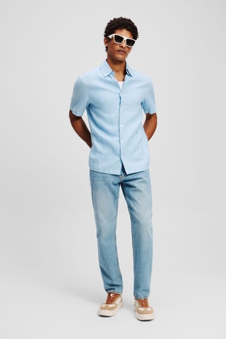 Chemise en lin - Ciel