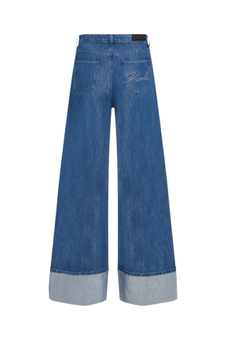 Jean wide legs - Bleu cobalt